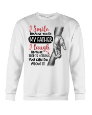 I Smile Because You're My Father - For Dad Crewneck Sweatshirt tile