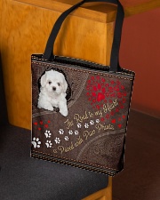 Coton-de-Tulear-dog-the-road-to-my-heart All-over Tote aos-all-over-tote-lifestyle-front-02