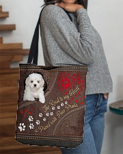 Coton-de-Tulear-dog-the-road-to-my-heart All-over Tote aos-all-over-tote-lifestyle-front-09