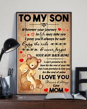 Son Bear Promise To Love You For The Rest Of Mine 11x17 Poster lifestyle-poster-2