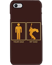 Your dad my dad guitar Phone Case tile