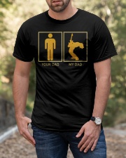Your dad my dad guitar Classic T-Shirt apparel-classic-tshirt-lifestyle-front-53