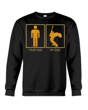 Your dad my dad guitar Crewneck Sweatshirt tile
