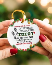 Anyone Can Be Dad But It Takes A Special Kinda Circle ornament - single (porcelain) aos-circle-ornament-single-porcelain-lifestyles-08