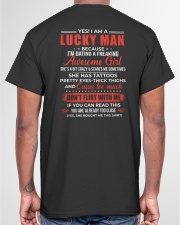 Yes I Am A Lucky Man Classic T-Shirt garment-tshirt-unisex-back-04