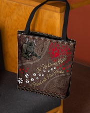 The Road To My Heart Is Paved With Paw French Bull All-over Tote aos-all-over-tote-lifestyle-front-02
