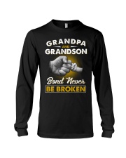 Grandpa And Grandson Bond Never Be Broken Long Sleeve Tee tile