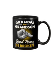 Grandpa And Grandson Bond Never Be Broken Mug tile
