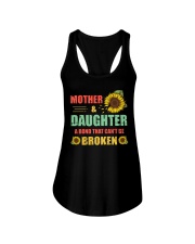 Mother And Daughter A Bond That Can't Be Broken Ladies Flowy Tank tile