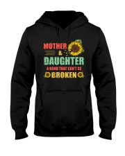 Mother And Daughter A Bond That Can't Be Broken Hooded Sweatshirt tile