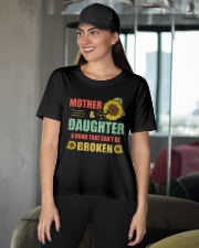 Mother And Daughter A Bond That Can't Be Broken Ladies T-Shirt apparel-ladies-t-shirt-lifestyle-front-07