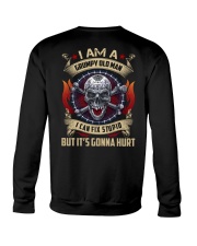 I'm A Grumpy Old Man Can Fix Stupid Crewneck Sweatshirt tile