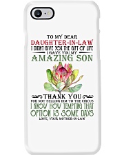 To Daughter-In-Law Thanks For Not Selling My Son Phone Case tile