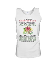 To Daughter-In-Law Thanks For Not Selling My Son Unisex Tank tile