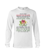 To Daughter-In-Law Thanks For Not Selling My Son Long Sleeve Tee tile