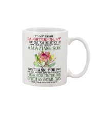 To Daughter-In-Law Thanks For Not Selling My Son Mug front