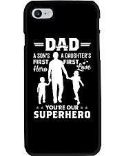 Dad You're Our Superhero - For Dad Phone Case tile