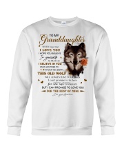Never 4get That I Love U Grandma To Granddaughter Crewneck Sweatshirt tile