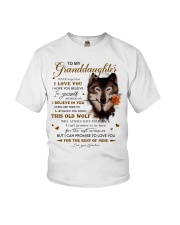 Never 4get That I Love U Grandma To Granddaughter Youth T-Shirt tile