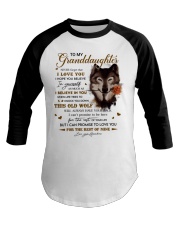 Never 4get That I Love U Grandma To Granddaughter Baseball Tee tile