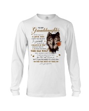 Never 4get That I Love U Grandma To Granddaughter Long Sleeve Tee tile
