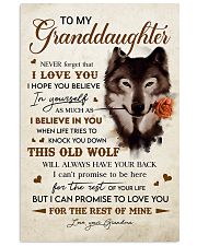 Never 4get That I Love U Grandma To Granddaughter Vertical Poster tile