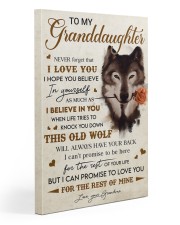 Never 4get That I Love U Grandma To Granddaughter Gallery Wrapped Canvas Prints tile