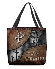 Faith Over Fear All-over Tote front