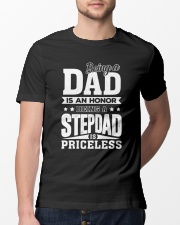 Being A SteDad Is Priceless Classic T-Shirt lifestyle-mens-crewneck-front-13