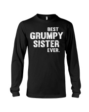 best grumpy sister ever Long Sleeve Tee tile