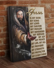 Jesus Is My God My King My Lord 16x20 Gallery Wrapped Canvas Prints aos-canvas-pgw-16x20-lifestyle-front-09