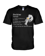 Fath'er Noun V-Neck T-Shirt tile
