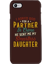 God Sent Me My Smartass Daughter - For Dad Phone Case tile