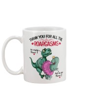 Personalized Name Thank you for all the roargasms Mug back
