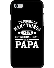 Nothing Beats Being A Papa Phone Case tile