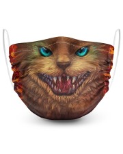 Cats 3d 2 Layer Face Mask - Single front