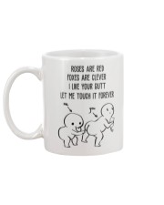 Butt let me touch it forever Funny Mug back