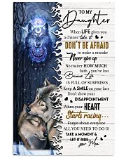 When Life Gives A Chance Take It Mom To Daughter Vertical Poster tile