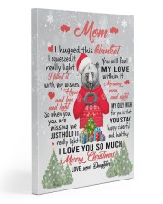 I Hugged This Blanket Xmas Daughter To Mom Gallery Wrapped Canvas Prints tile