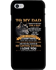 You Will Always Be My Loving Father From Daughter Phone Case tile