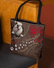 Bulldog-dog-the-road-to-my-heart All-over Tote aos-all-over-tote-lifestyle-front-02