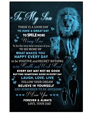 Today Is A Good Day Have Great Day Lion Dad To Son Vertical Poster tile