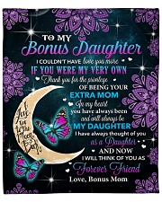 I Couldn't Have Love You More To Bonus Daughter Fleece Blanket - 50" x 60" front