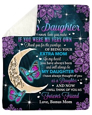 I Couldn't Have Love You More To Bonus Daughter Sherpa Fleece Blanket - 50" x 60" thumbnail