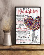 Daughter Promise To Love You For The Rest Of Mine 11x17 Poster lifestyle-poster-3
