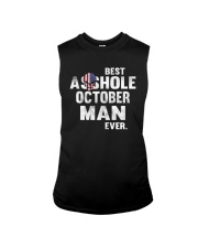 Best asshole October man Sleeveless Tee tile