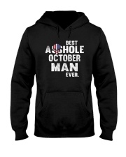 Best asshole October man Hooded Sweatshirt tile