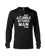 Best asshole October man Long Sleeve Tee tile