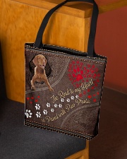 Vizsla-dog-the-road-to-my-heart All-over Tote aos-all-over-tote-lifestyle-front-02