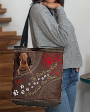 Vizsla-dog-the-road-to-my-heart All-over Tote aos-all-over-tote-lifestyle-front-09